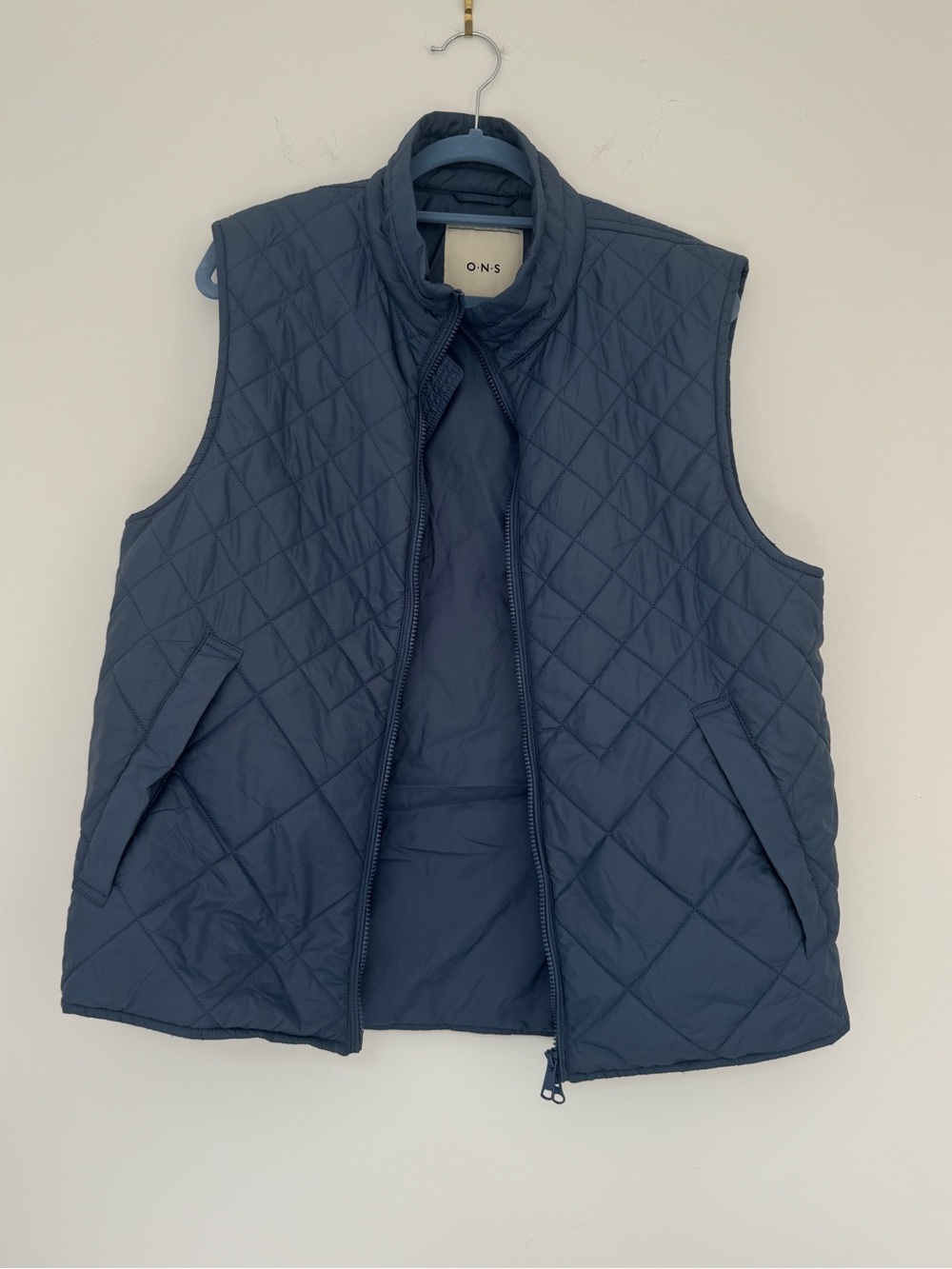 O.N.S Quilted Blue Puffer Vest